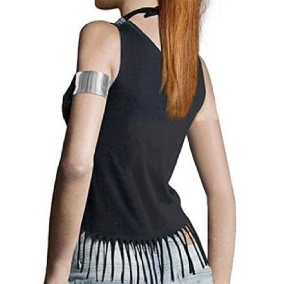 Guns N Roses fringe trim tank - Picture 2 of 7